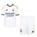 Real Madrid Hjemmedraktsett Barn 2023-24 Korte ermer (+ Korte bukser)